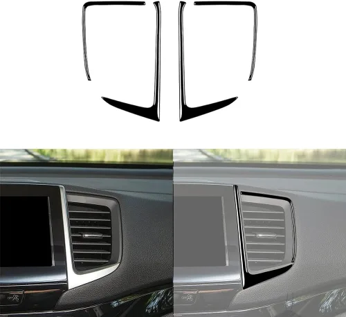 Vista 46 de 4 calcomanías para auto con diseño de pilar en el interior del espejo retrovisor compatible con Ridgeline 2017 2018 2019 2020/Passport