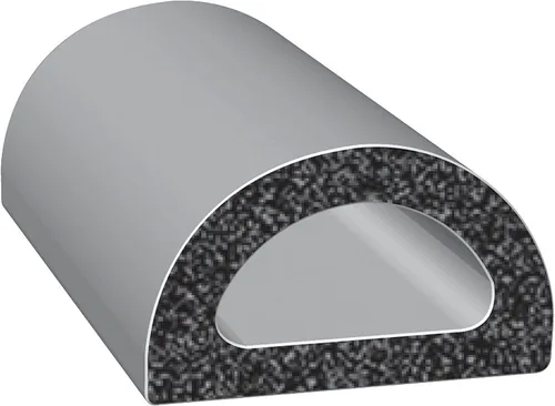 Vista 10 de Trim-Lok Sello de Goma en Forma de D (Pared Gruesa) – Sello de Espuma EPDM con Sistema PSA HT (Acrílico General) – Sello Meteorológico Ideal