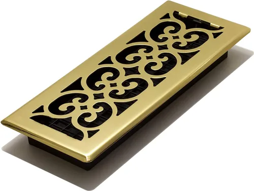 Vista 39 de Decor Grates Registro de suelo SPH210-RB, 2x10, acabado bronce frotado