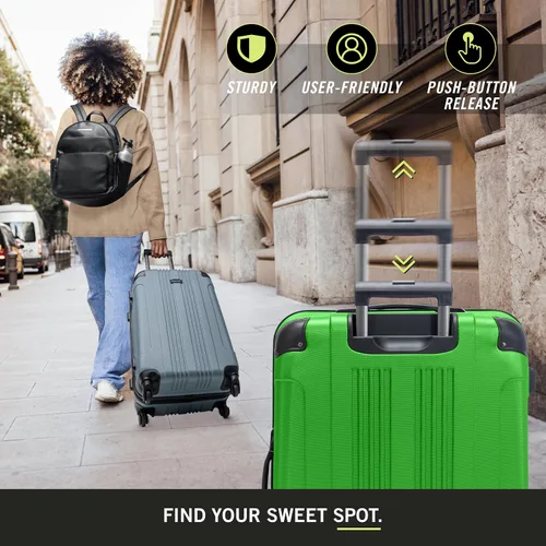 Vista 67 de Kenneth Cole Reaction Out Of Bounds - Equipaje de transporte vertical, Carbón), 5705058