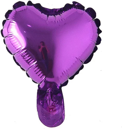 Vista 7 de 5 unids/lote Mini globos de papel de aluminio con forma de corazón de estrella de 5 pulgadas, globos inflables para boda, cumpleaños, baby shower