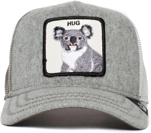 Vista 2 de Goorin Bros. Gorra Trucker Hombre - Gorra de béisbol SnapBack de malla - The Farm, Gris (Mr. Nice Guy)