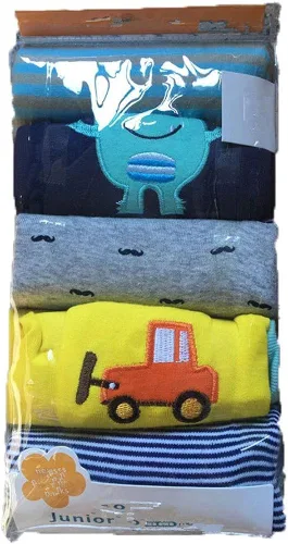 Vista 5 de Monvecle - Conjunto de pantalón corto y pantalón largo unisex para recién nacido