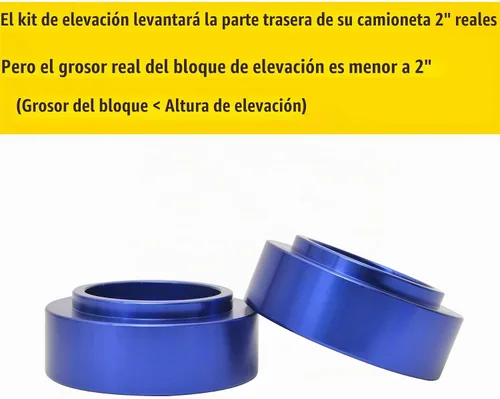 Vista 4 de Kits de elevación de choque espaciador de resorte helicoidal trasero de 2 pulgadas para NAVARA NP300 2015-2025 / D23 2016-2025, espaciadores