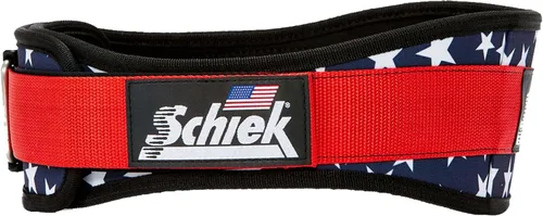 Vista 15 de Schiek Modelo deportivo 2004 Nylon 4 3/4" Cinturón de levantamiento de pesas - Negro