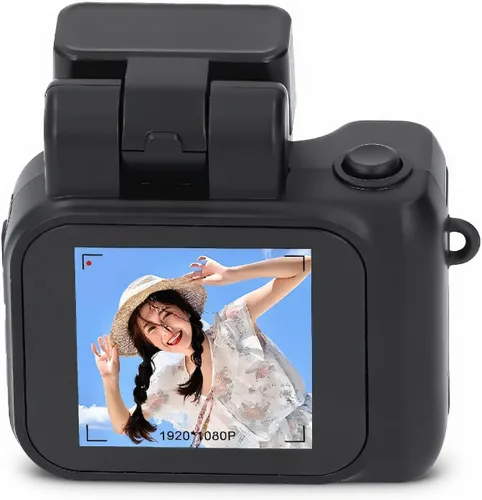 Vista 12 de Mini cámara llavero - 1080P HD, más pequeña del mundo, KeyCam con 6 filtros, duración de la batería de 100 minutos, memoria de 32 GB para estudiantes