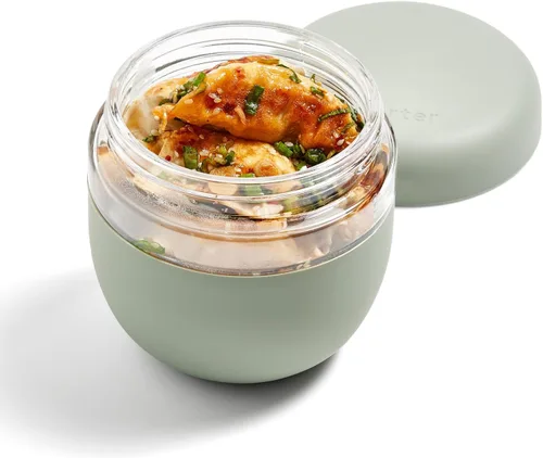 Vista 2 de W&P - Recipiente para almuerzo con sellado seguro Crema