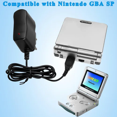 Vista 5 de OSTENT EU AC Home Fuente de alimentación de pared Cable adaptador para Nintendo DS NDS GBA SP