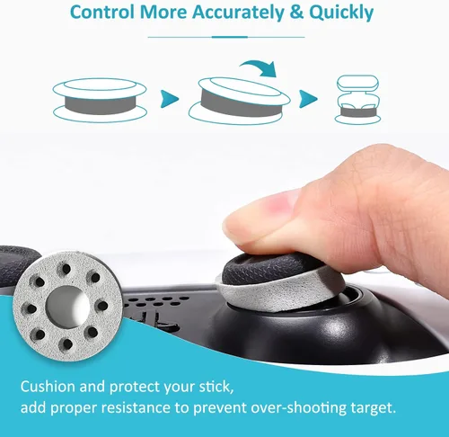 Vista 3 de MoKo 18 anillos de precisión con control de movimiento para PS5, Steam Deck, PS4, Xbox Series XS, Xbox One, Switch, Switch OLED, Switch Pro