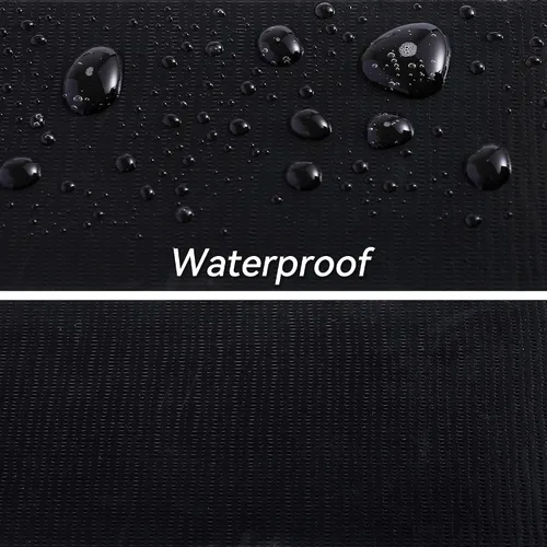 Vista 3 de Reniteco Cinta adhesiva negra: 2 pulgadas x 45 yardas, impermeable y para todo tipo de clima, sin residuos, resistente a los rayos UV, resistente
