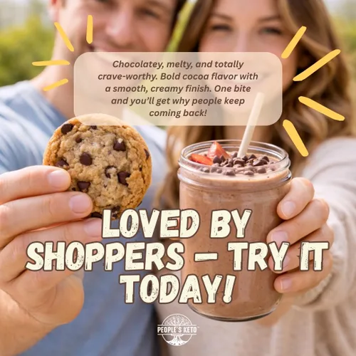 Vista 7 de Chips de chocolate grandes sin azúcar, endulzados con estevia, 12 onzas. Tamaño económico, sin OMG, vegano, keto, bajo en carbohidratos, 60% cacao