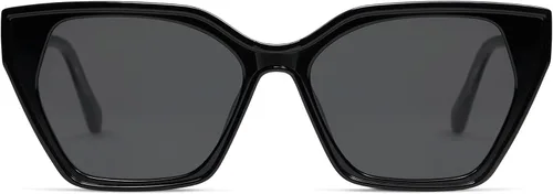 Vista 3 de Lentes de sol cuadrados de moda para mujer, elegantes lentes de sol UV400 AM6632A