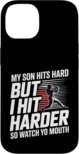 Vista 4 de My Son Hits Hard But I Hit Harder So Watch Yo Mouth - Case for iPhone 17