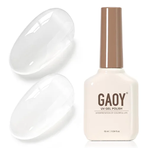Vista 48 de GAOY - Esmalte de uñas de gel marrón, 16ml de esmalte de gel para quitar por remojo, curado con luz UV para arte de uñas, manicura DIY en casa, 2088