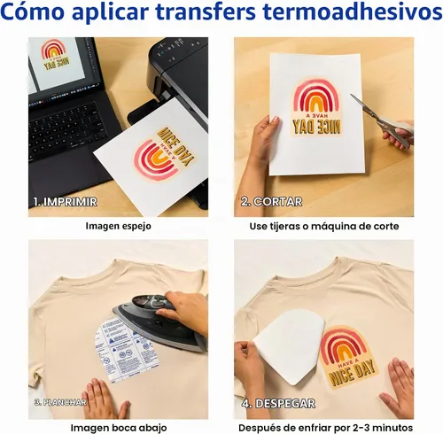 Vista 4 de Avery - Transferencias de camisetas para impresoras de inyección de tinta