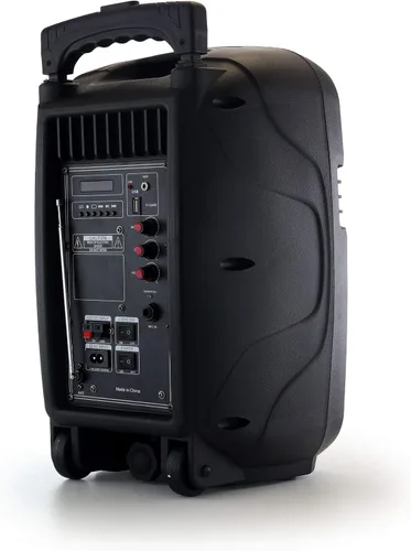 Vista 4 de beFree Sound Altavoz portátil del partido de Bluetooth de 8 pulgadas con USB, SD y luces reactivas