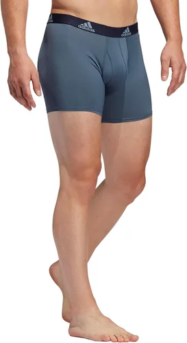 Vista 4 de adidas Mens Performance Boxer Brief Underwear 3-Pack Boxed-2020