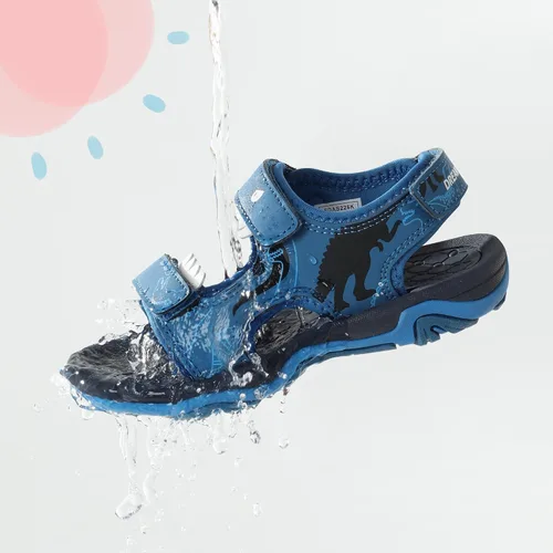 Vista 4 de DREAM PAIRS Sandalias deportivas de verano para niños y niñas, zapatos deportivos de agua para niños pequeños