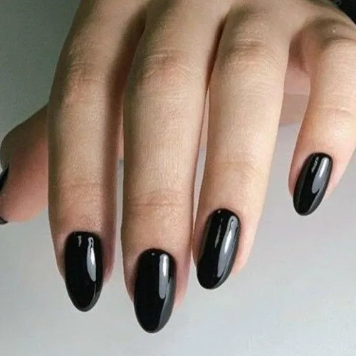 Vista 15 de modelones Uñas cortas a presión, kit de uñas postizas ovaladas
