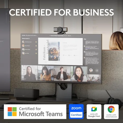 Vista 2 de Logitech MX Brio 705 for Business 4K Webcam - Grafito