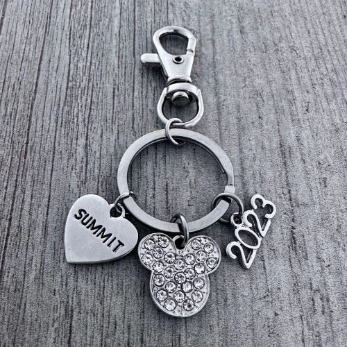 Vista 5 de 2023 All Star Cheer Summit Zipper Pull Keychain for Cheerleaders, Cheer Keychain, All Star Worlds, D2 Summit Cheer Gifts