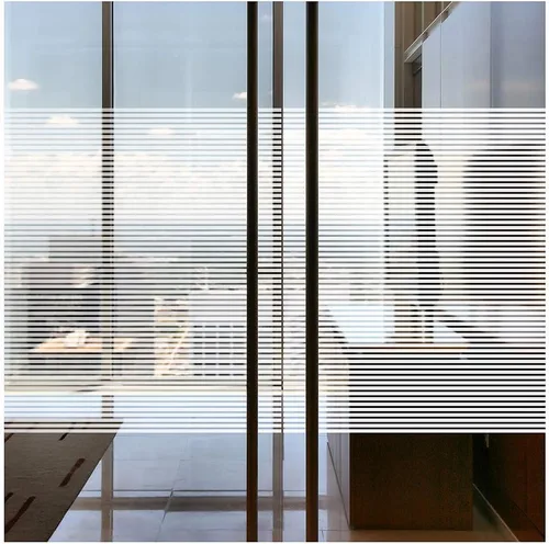 Vista 4 de FDB BLM Película para ventana (1/Persiana Mini 8 inch Wide Persianas) Decorative, UV Blocking, Designer Architectural Tint