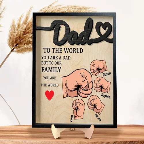 Vista 8 de Retrato familiar de acuarela personalizado para padre e hijo, retrato de pintura de hija de foto, regalo personalizado para el día del padre, regalo