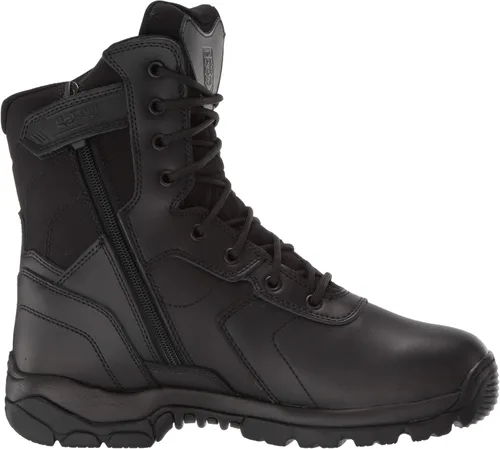 Vista 6 de Bdpe - Botas tácticas impermeables con cremallera lateral para hombre, 8 pulgadas, puntera suave, Bops8001 Militar