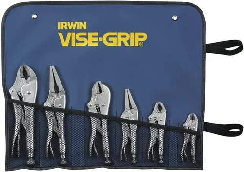 Vista 2 de IRWIN Herramientas VISE-GRIP Alicates de bloqueo, juego de 6 piezas (641MT)