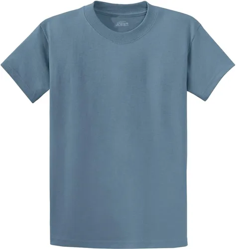 Vista 44 de Joe's USA Playeras pesadas de 6.1 onzas, 100% algodón para hombres en tallas regular, grande y alta Negro azabache