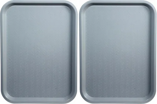 Vista 8 de Winco Bandeja para comida rápida/cafetería de 10 x 14 pulgadas, color negro