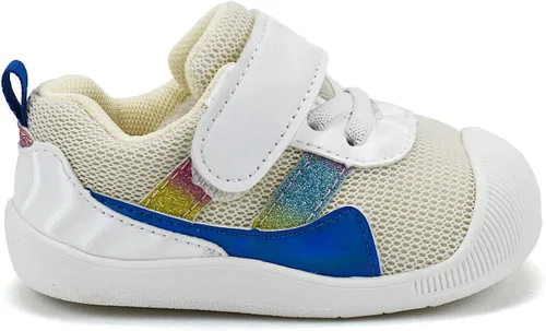Vista 2 de Zapatos para bebé niño y niña, zapatillas antideslizantes para bebés, transpirables, ligeros, primeros zapatos para caminar de niños pequeños, 6 12