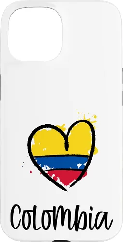 Vista 6 de Colombia Heart Art Cool South America Spanish Colombian Gift Case for iPhone 17