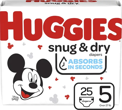 Vista 5 de HUGGIES Pañales Snug & Dry, talla 3, 180