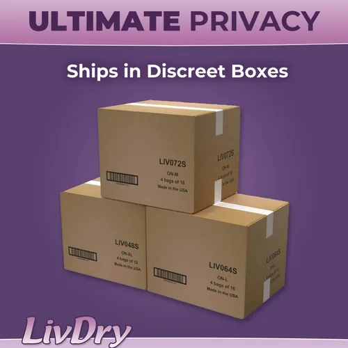 Vista 8 de Livdry M - Pañales para adultos para mujer durante la noche, máxima absorción definitiva, protección durante todo el día o la noche, talla mediana