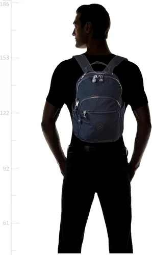Vista 7 de Kipling Mochila Seúl para mujer, BLUE BLEU 2, 10"L x 13.75"H 4.5"D, Mochila Seoul