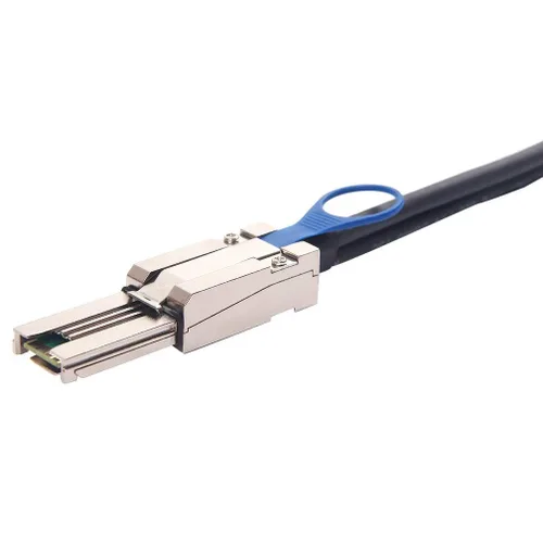 Vista 5 de ipolex Cable híbrido externo Mini SAS HD SFF-8088 a SFF-8088 para servidor, tarjeta Raid y controlador PCI Express, 3.3 ft