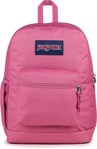 Vista 39 de JanSport Cross Town Plus - Mochila con compartimento principal grande, bolsillo lateral para botella de agua, funda acolchada para laptop de 15