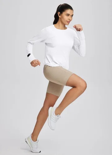 Vista 119 de BALEAF - Camisetas de sol de manga larga para mujer, con FPU 50+, para senderismo, ligeras, de secado rápido, protección contra rayos ultravioleta