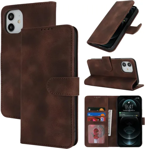 Vista 13 de Funda tipo cartera para iPhone 8 Plus iPhone 7 Plus con tarjetero para iPhone 8 Plus, funda tipo cartera para mujeres y hombres, de piel sintética