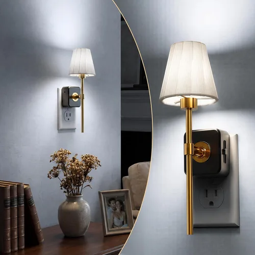 Vista 14 de L LOHAS LED Luz nocturna, luces nocturnas modernas que se enchufan a