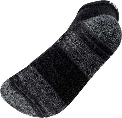 Vista 3 de YUEDGE Paquete de 5 calcetines de tobillo para hombre acolchados de corte bajo para entrenamiento golf atléticos para hombre talla 6-9 9-12