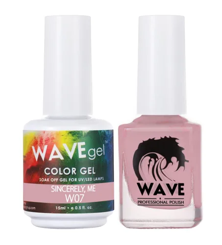 Vista 105 de WAVEGEL - Juego dúo de gel y esmalte de uñas a juego - Colección Simplicity - #P109 Blizzard I 0.5 onzas