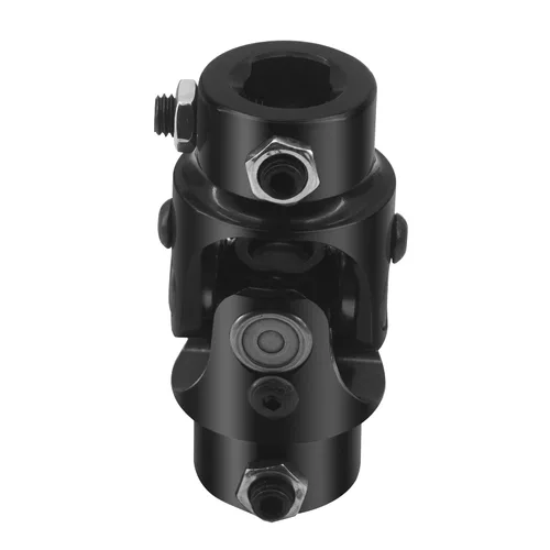 Vista 3 de 11/16 "36 Spline X 3/4" DD Eje de dirección Universal Acoplamiento de junta universal Negro Solo U Joint