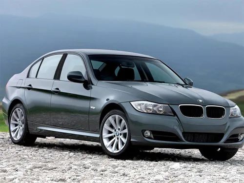 Vista 4 de Rvinyl Moldura de ventana de poste de pilar compatible con BMW Serie 3 2006-2012 (Sedán), aluminio (negro cepillado)