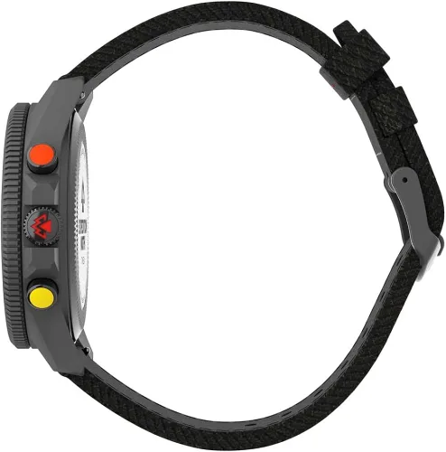 Vista 4 de Timex Expedition North Tide-Temp-Compass TW2V03900JR - Reloj de cuarzo para hombre, Negroplomizoazulrojo
