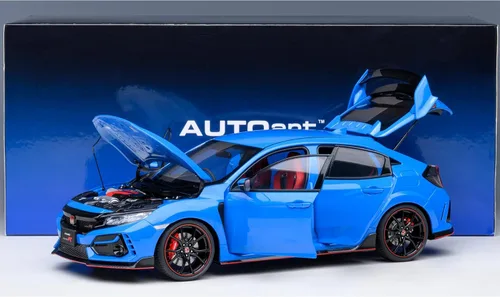 Vista 9 de Autoart 73224 - Coche Civic Type R (FK8) RHD (conducción a la derecha) Racing Blue Pearl 1/18 Model Car