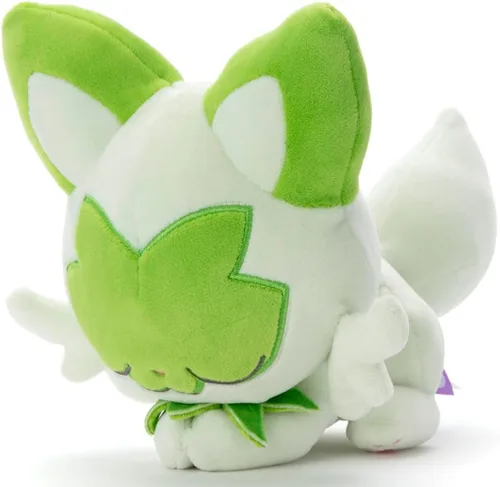 Vista 4 de Pokemon Pokemon Ease & Friends Peluche S Sprigatito de peluche Ancho: aprox. 9.8 pulgadas (9.8 in)
