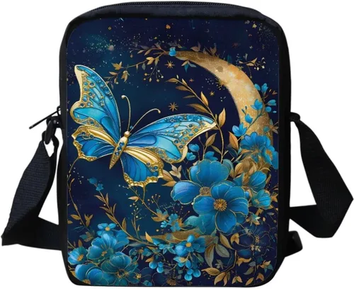Vista 18 de Halloween Cat Small Messenger Bag Crossbody Shoulder Bag for Women Black Cat Pumpkin