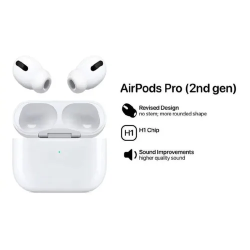 Vista 3 de AirPods Pro 2 Version Mejorada 2025 Cancelacion De Ruido